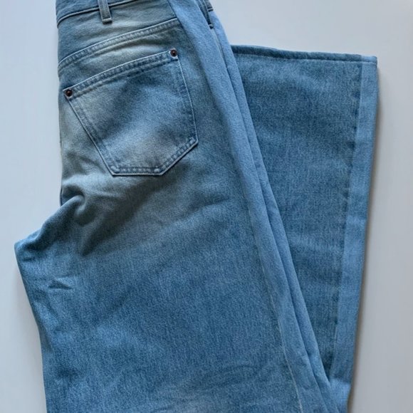 MM6 MAISON MARGIELA NWT flare jeans size US8 - Picture 4 of 14